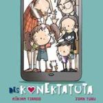 Book cover of «Deskonektatuta», by Míriam Tirado and Joan Turu.
