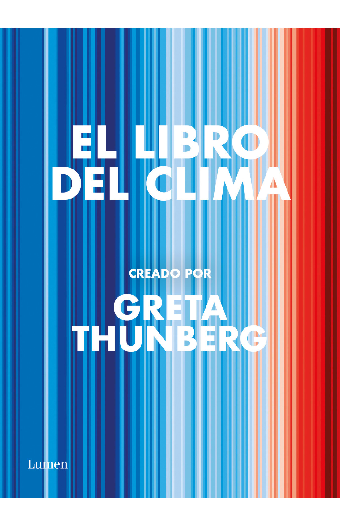 Cubierta de «El libro del clima», editado por Greta Thunberg. La ilustración